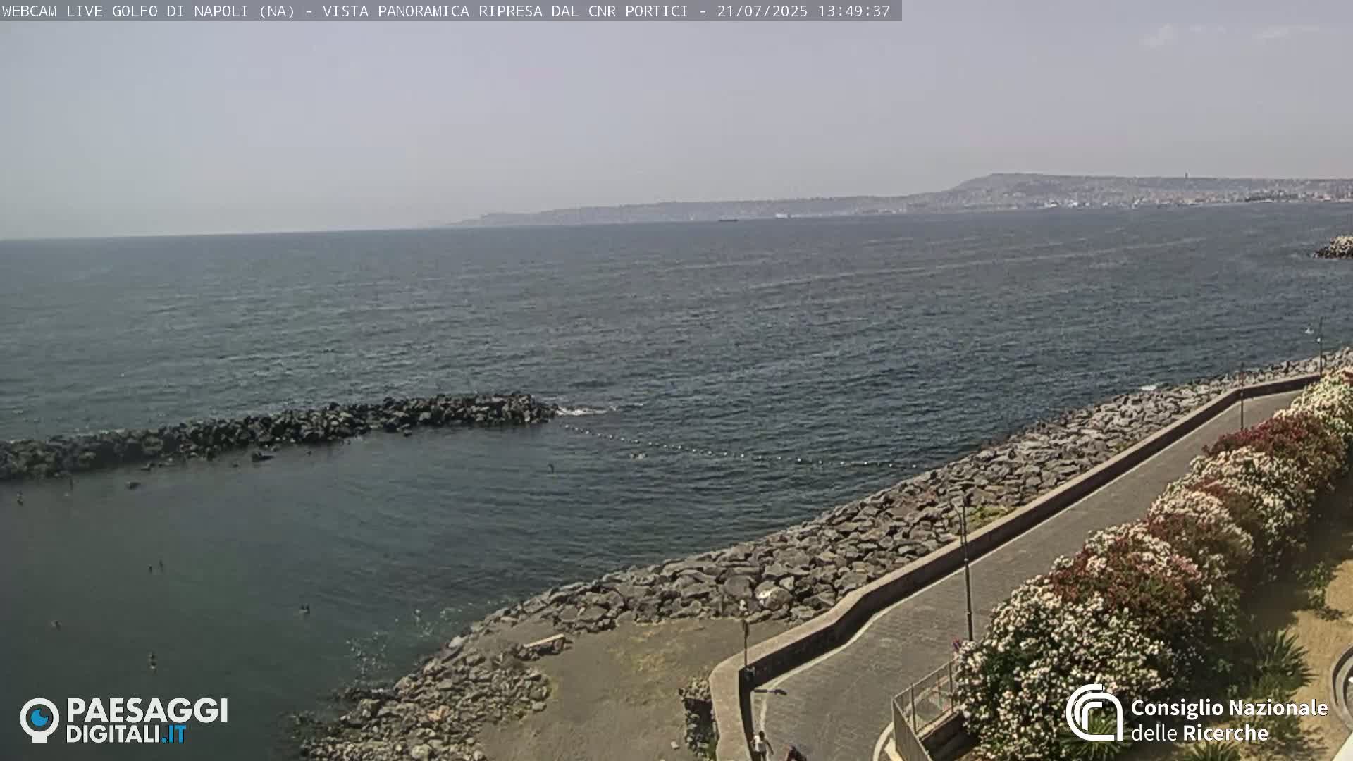 Napoli Gulf Live Cam  - Naples, Campania, Italy