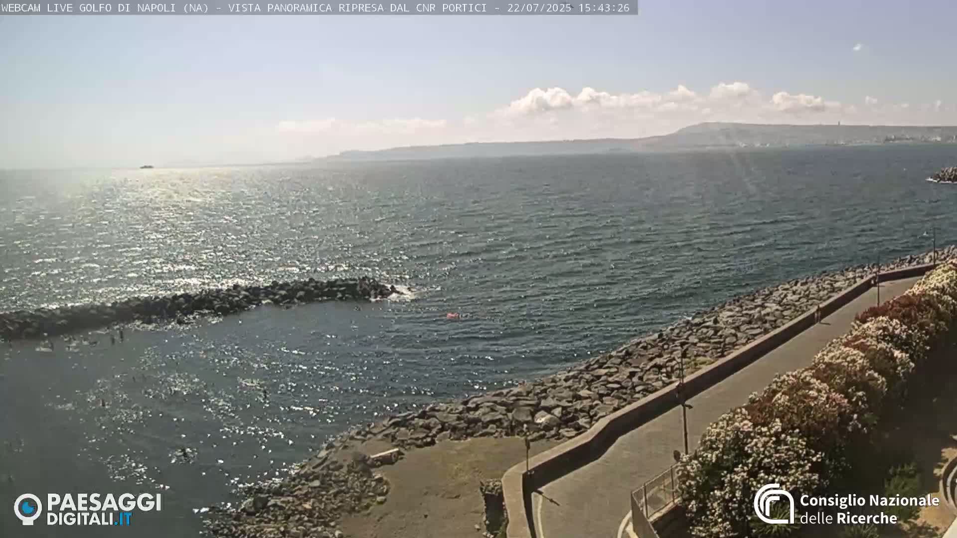 Napoli Gulf Live Cam  - Naples, Campania, Italy