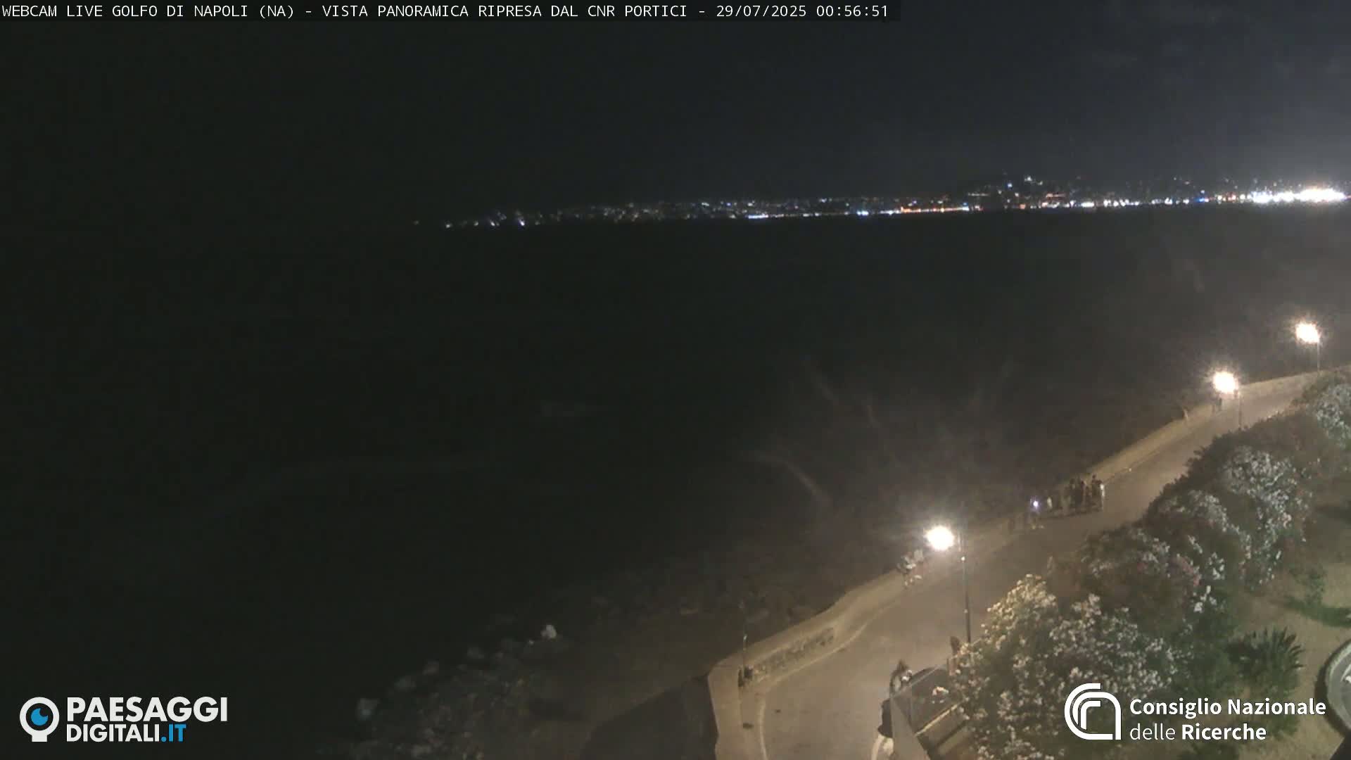 Napoli Gulf Live Cam  - Naples, Campania, Italy