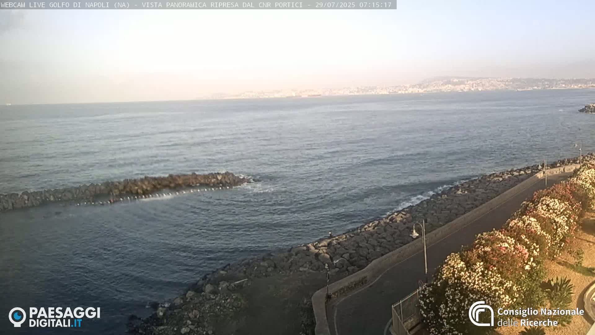 Napoli Gulf Live Cam  - Naples, Campania, Italy