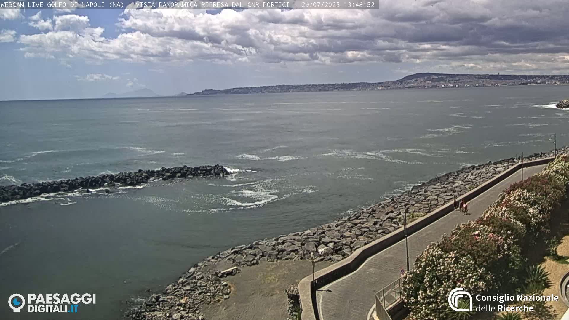 Napoli Gulf Live Cam  - Naples, Campania, Italy