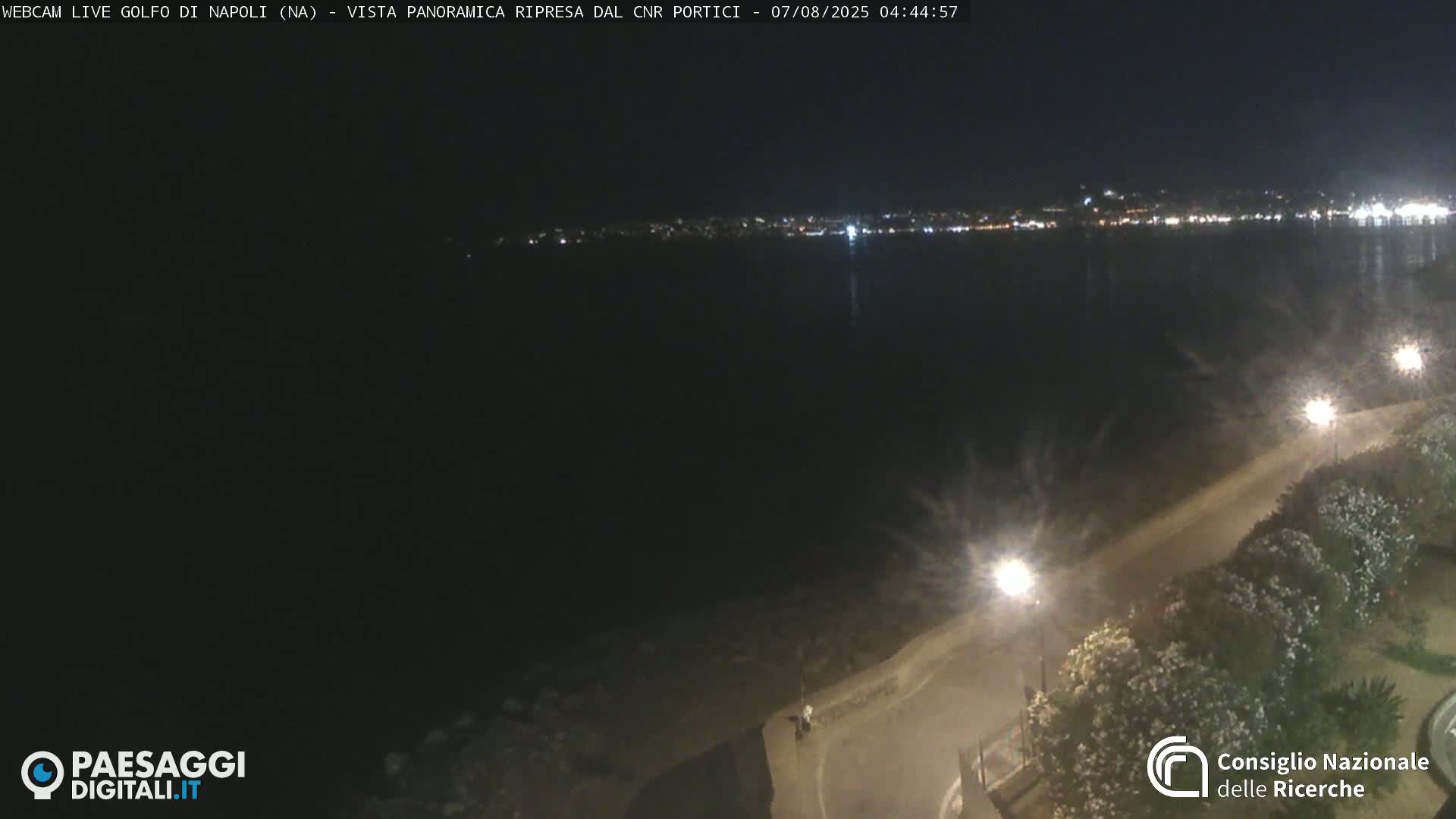 Napoli Gulf Live Cam  - Naples, Campania, Italy