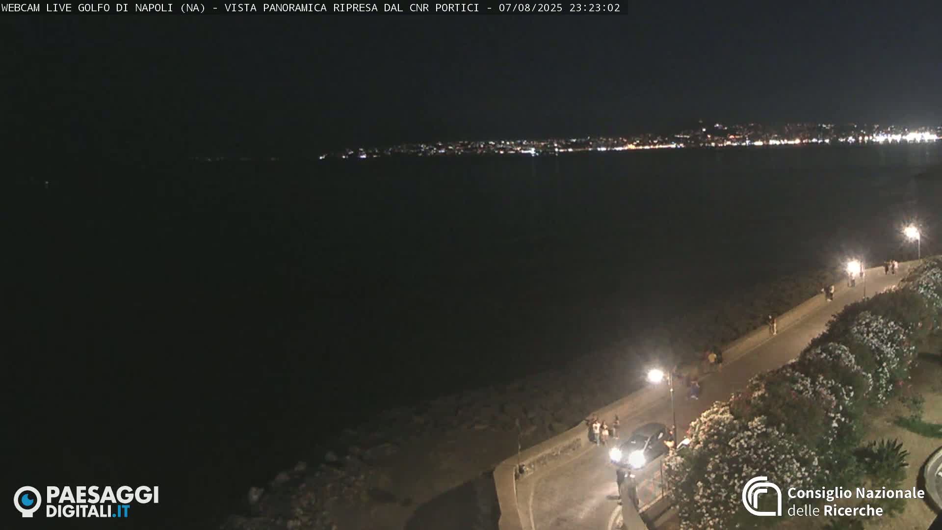 Napoli Gulf Live Cam  - Naples, Campania, Italy