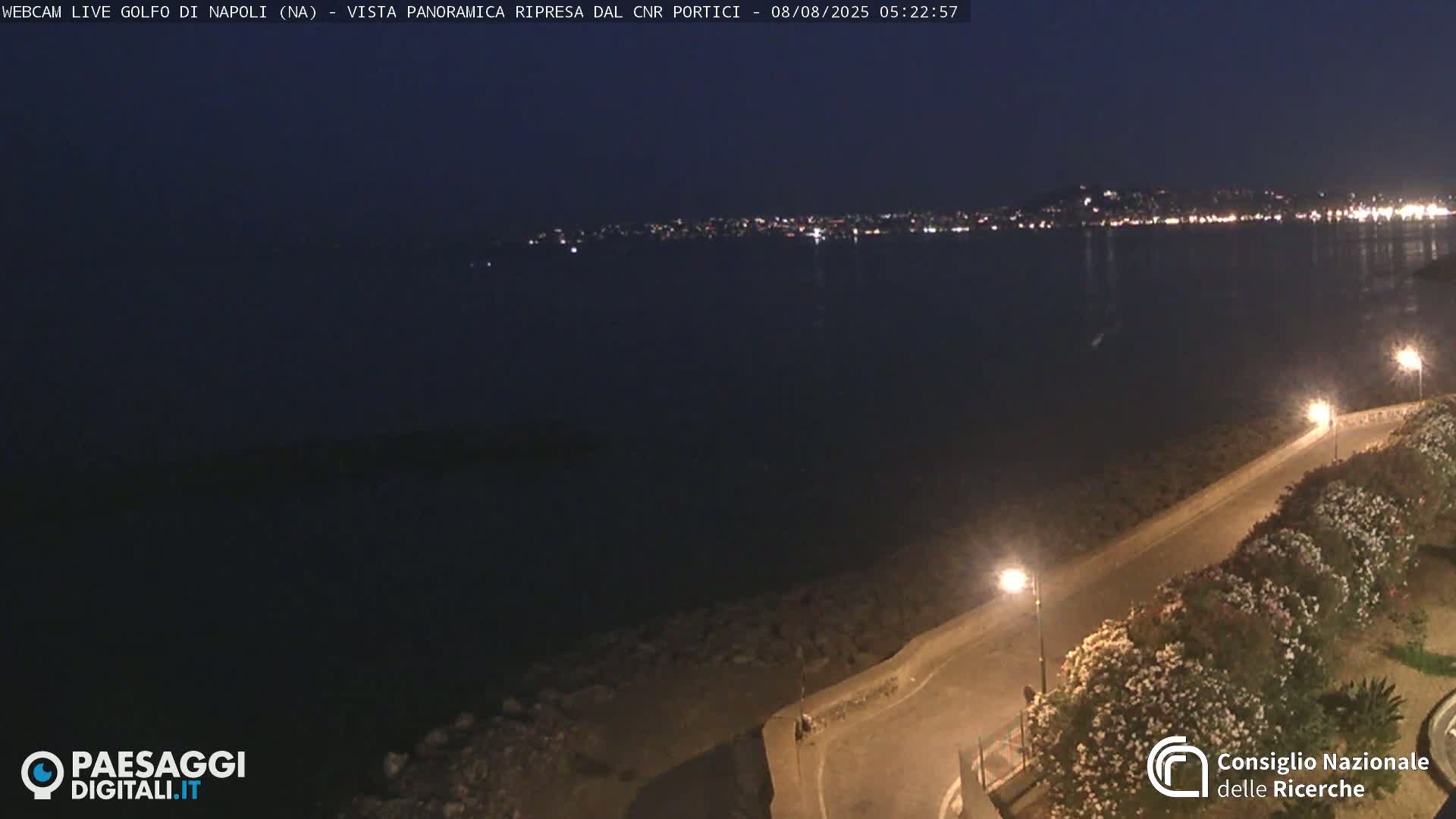 Napoli Gulf Live Cam  - Naples, Campania, Italy