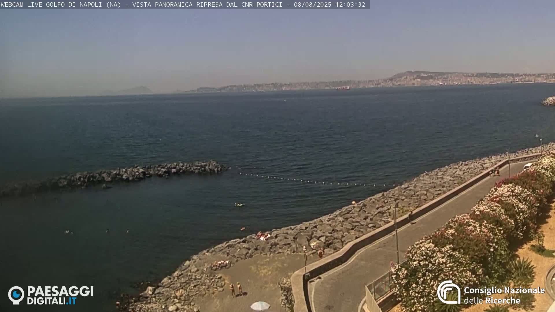 Napoli Gulf Live Cam  - Naples, Campania, Italy