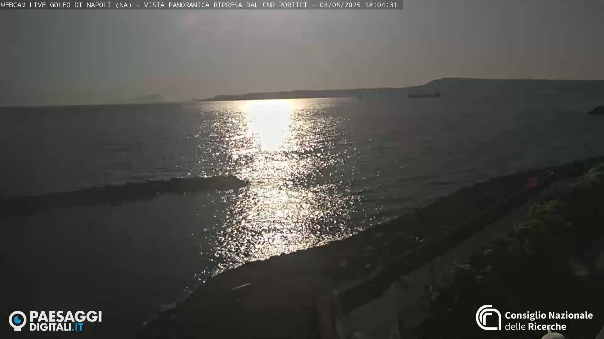 Napoli Gulf Live Cam  - Naples, Campania, Italy