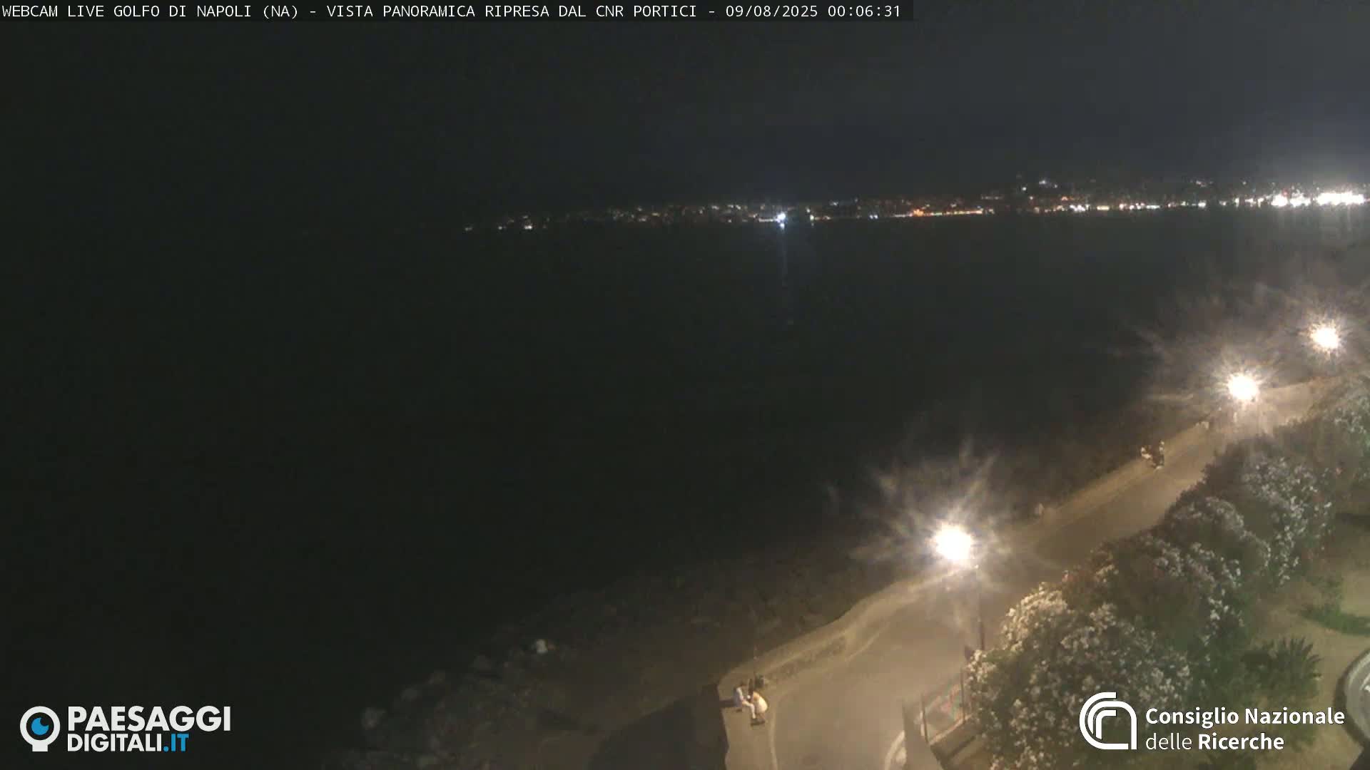 Napoli Gulf Live Cam  - Naples, Campania, Italy