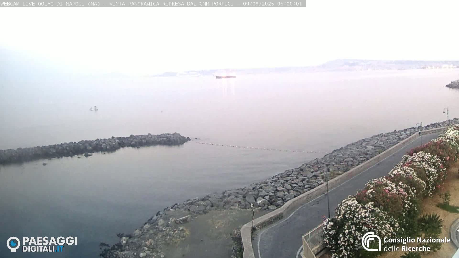 Napoli Gulf Live Cam  - Naples, Campania, Italy