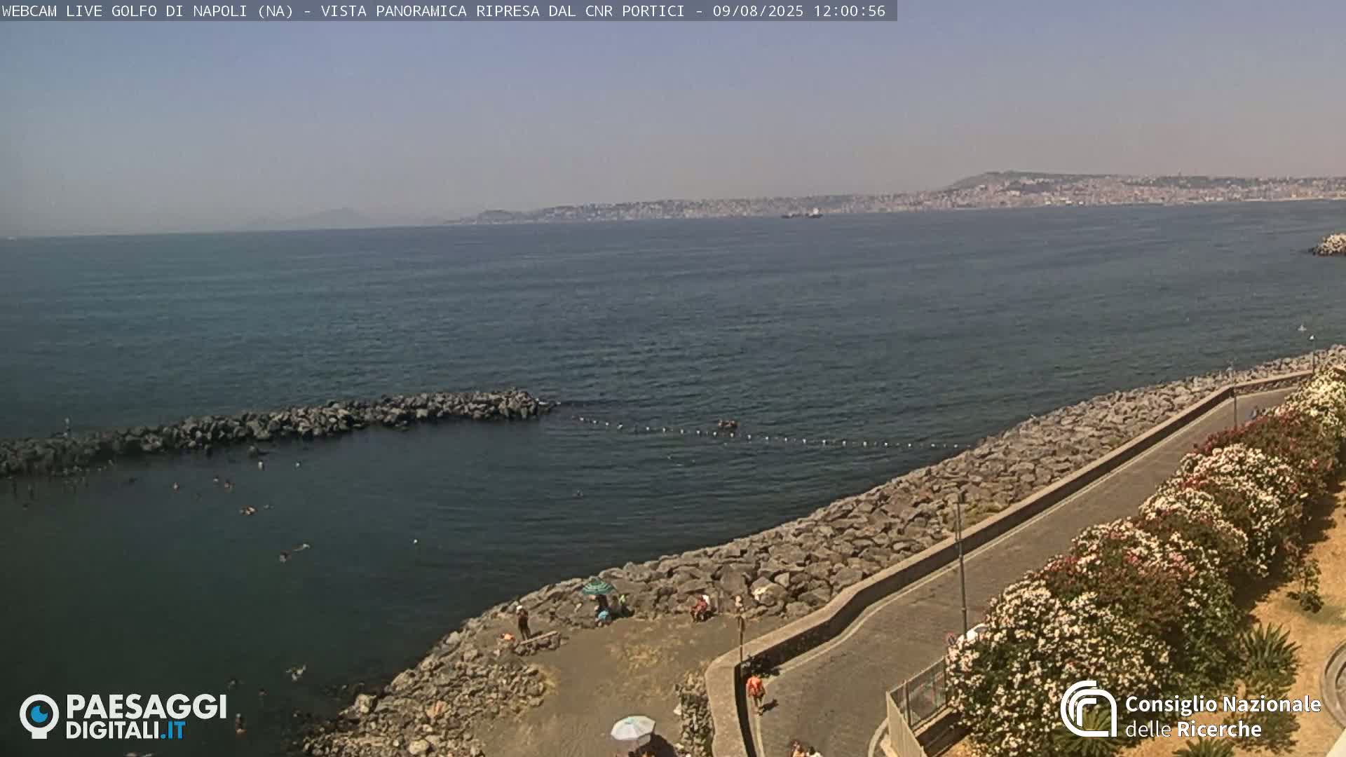 Napoli Gulf Live Cam  - Naples, Campania, Italy