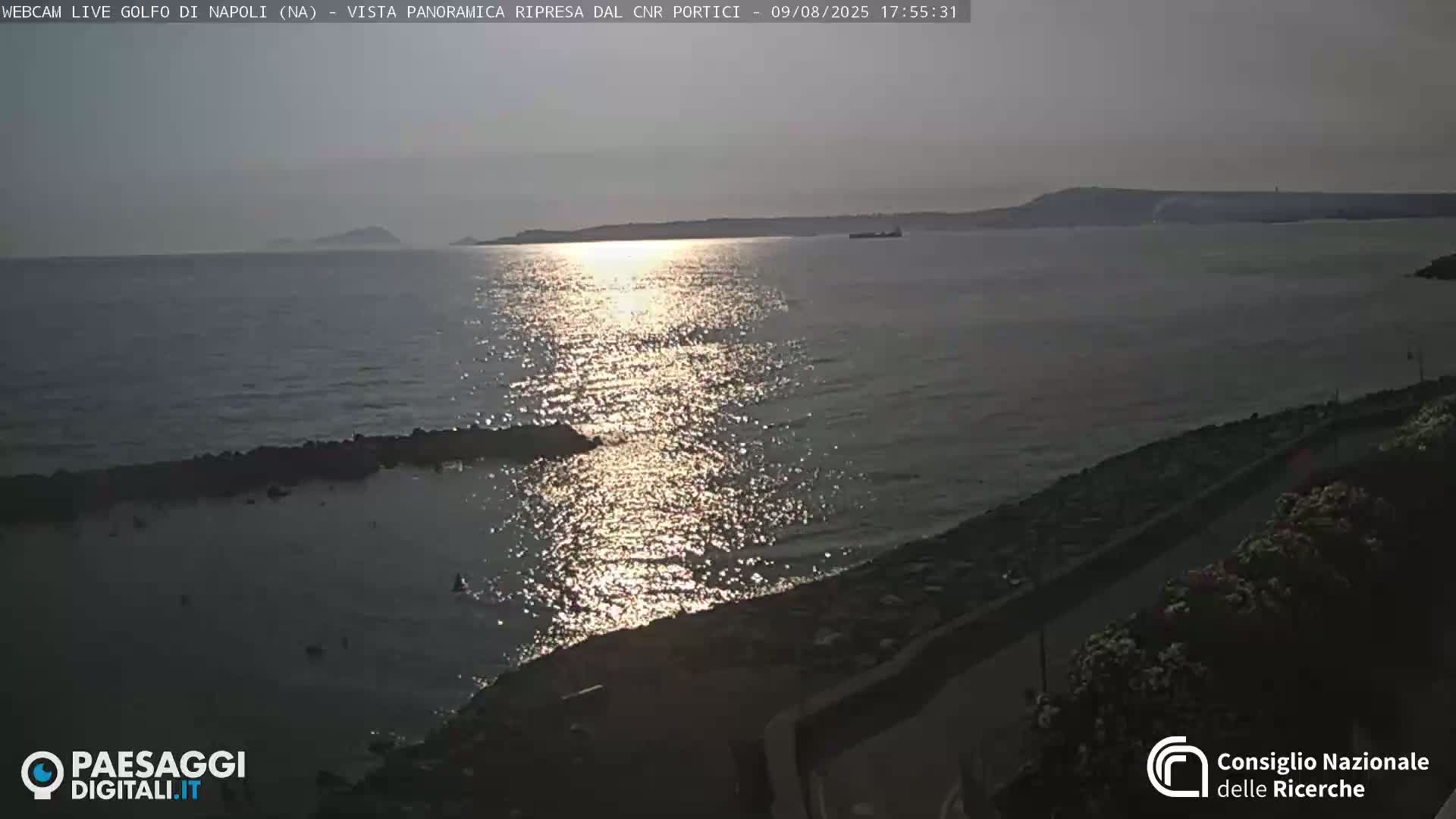 Napoli Gulf Live Cam  - Naples, Campania, Italy