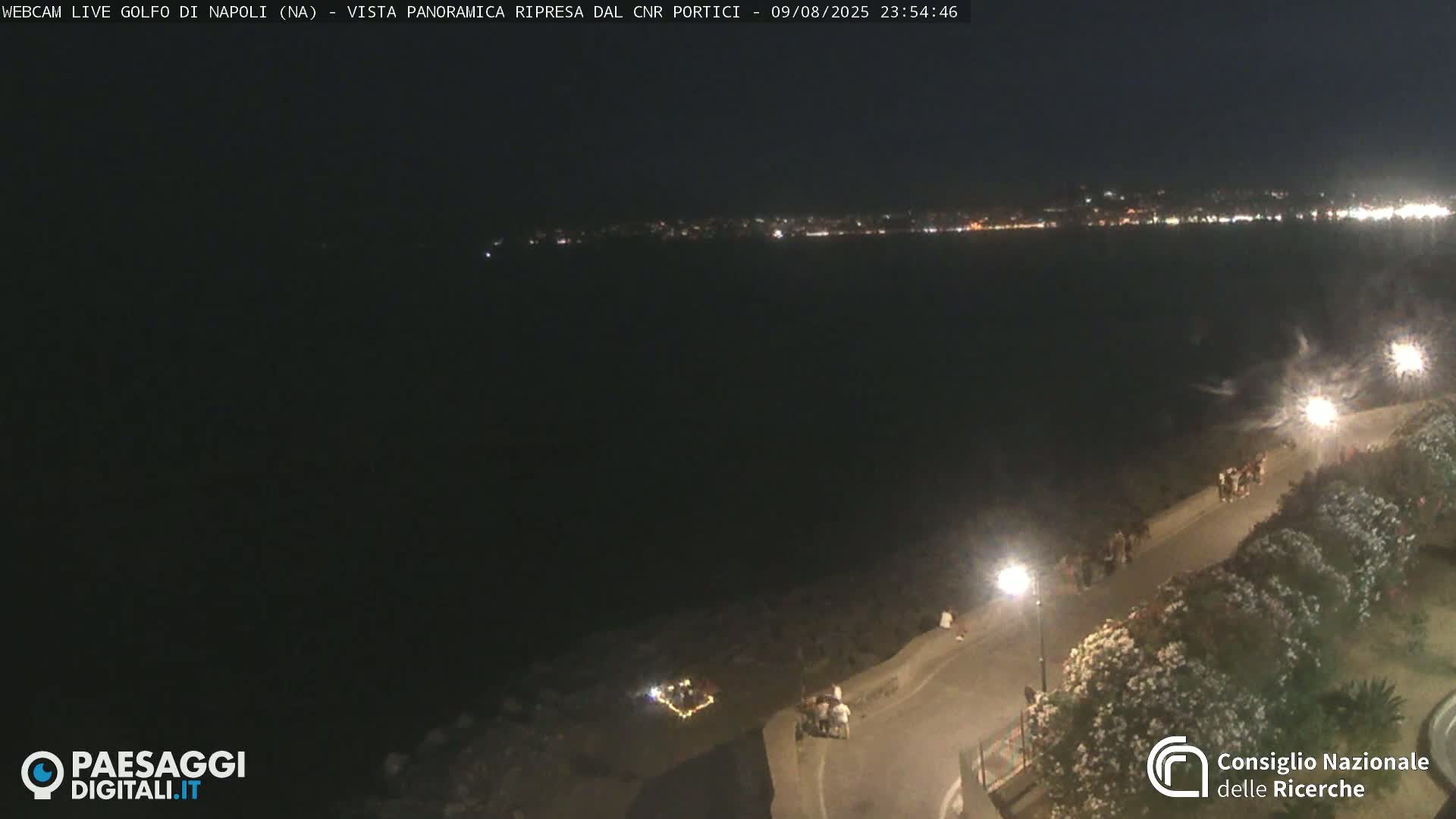 Napoli Gulf Live Cam  - Naples, Campania, Italy
