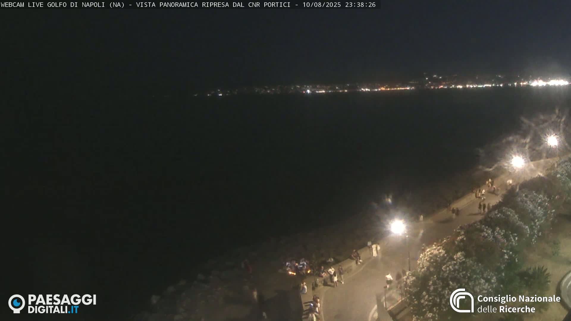 Napoli Gulf Live Cam  - Naples, Campania, Italy