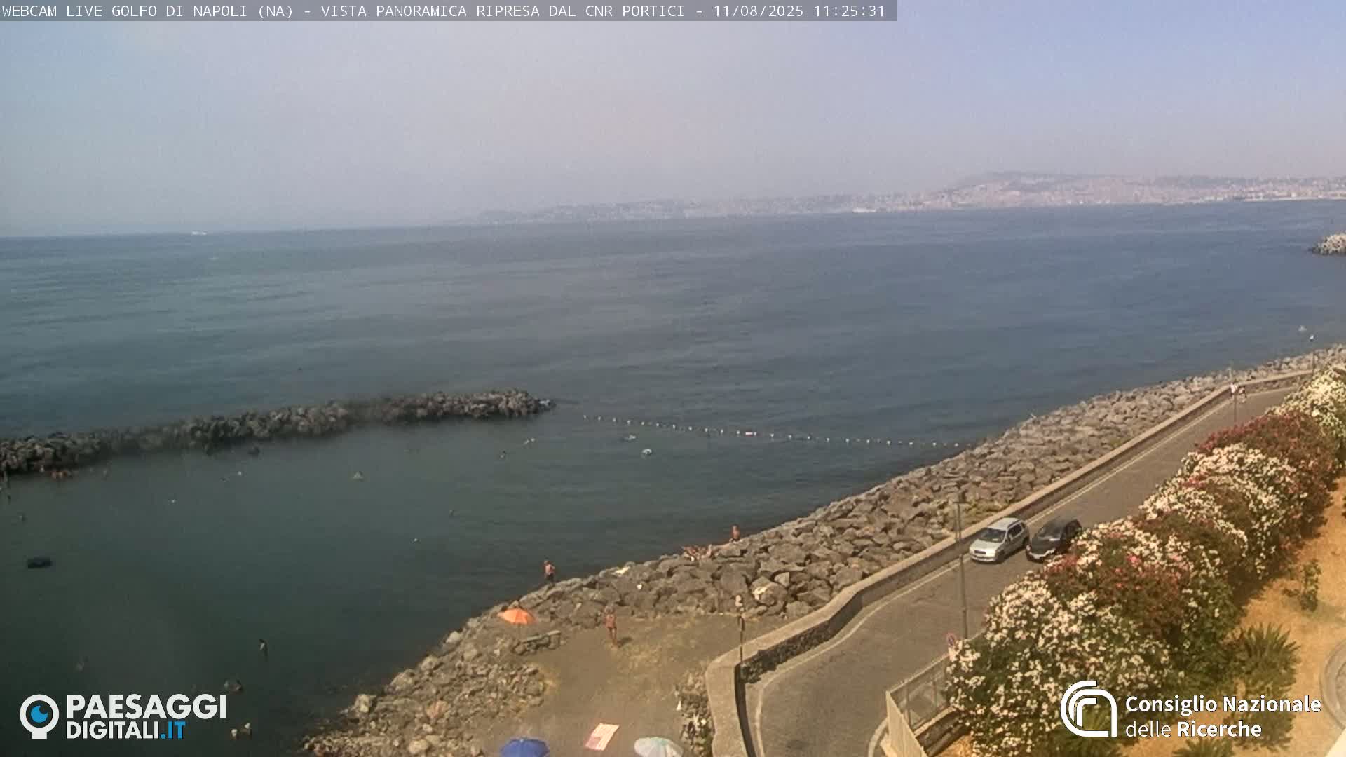 Napoli Gulf Live Cam  - Naples, Campania, Italy