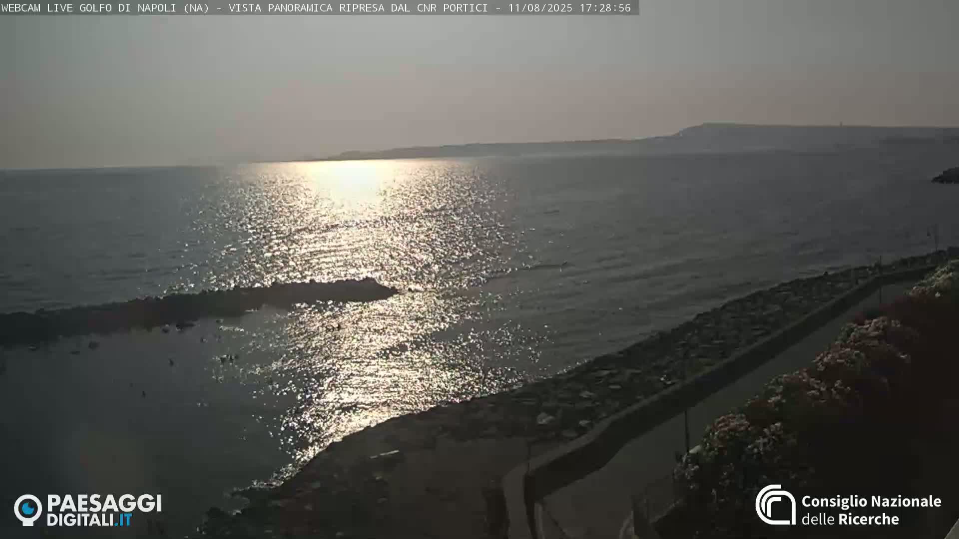 Napoli Gulf Live Cam  - Naples, Campania, Italy