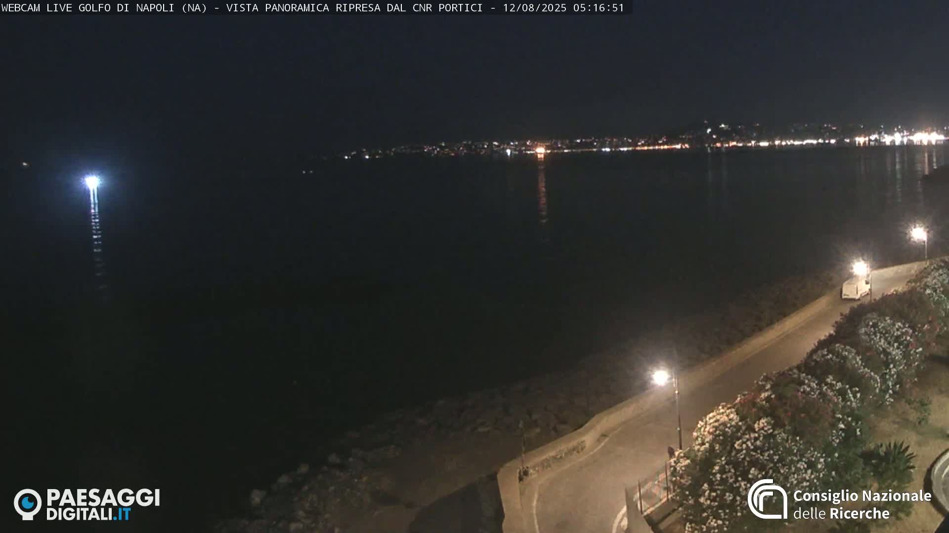 Napoli Gulf Live Cam  - Naples, Campania, Italy