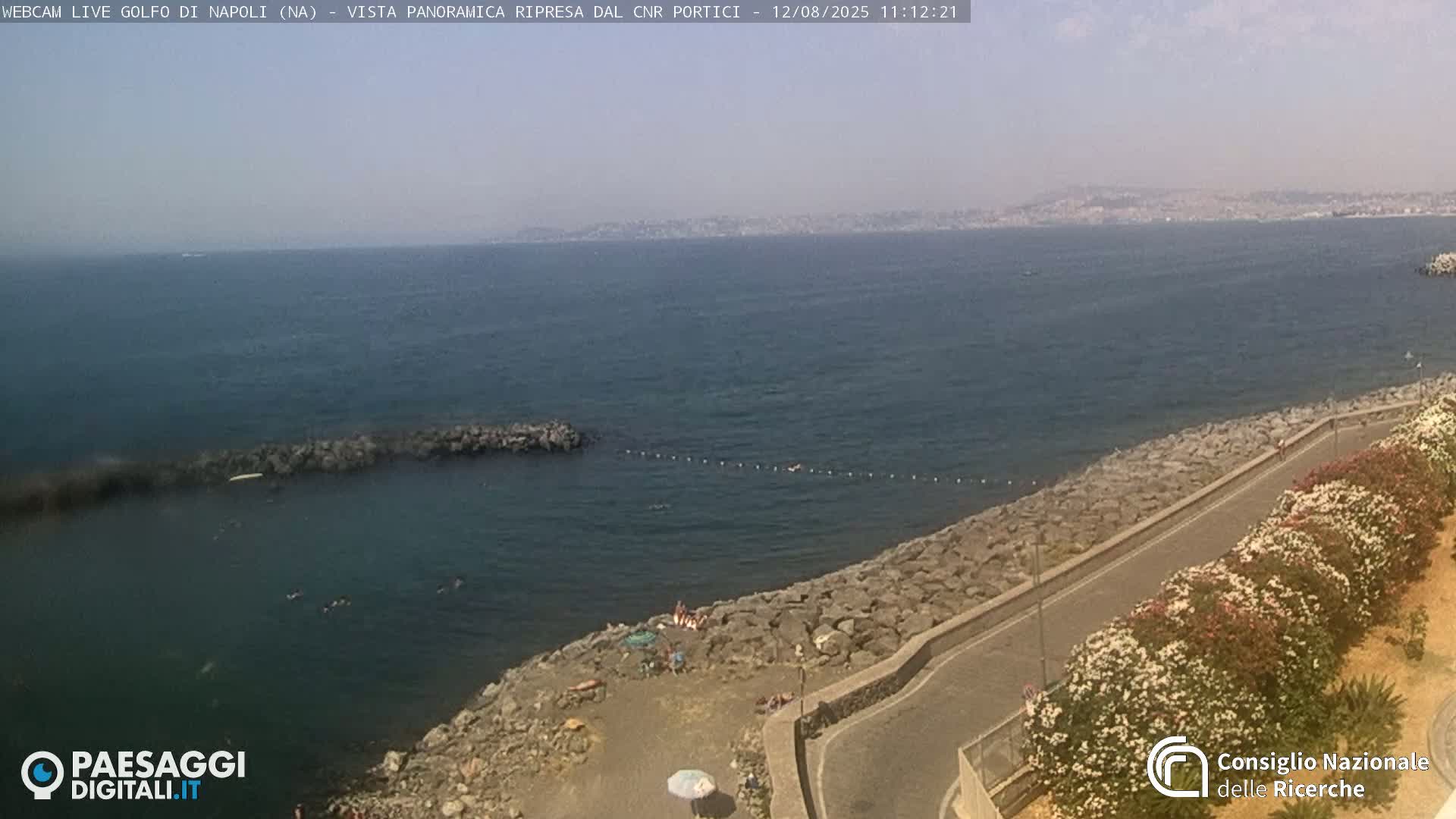 Napoli Gulf Live Cam  - Naples, Campania, Italy