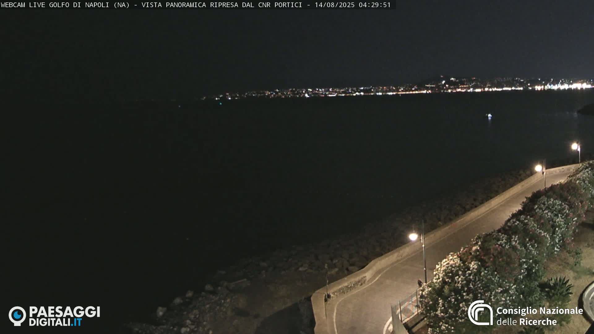 Napoli Gulf Live Cam  - Naples, Campania, Italy