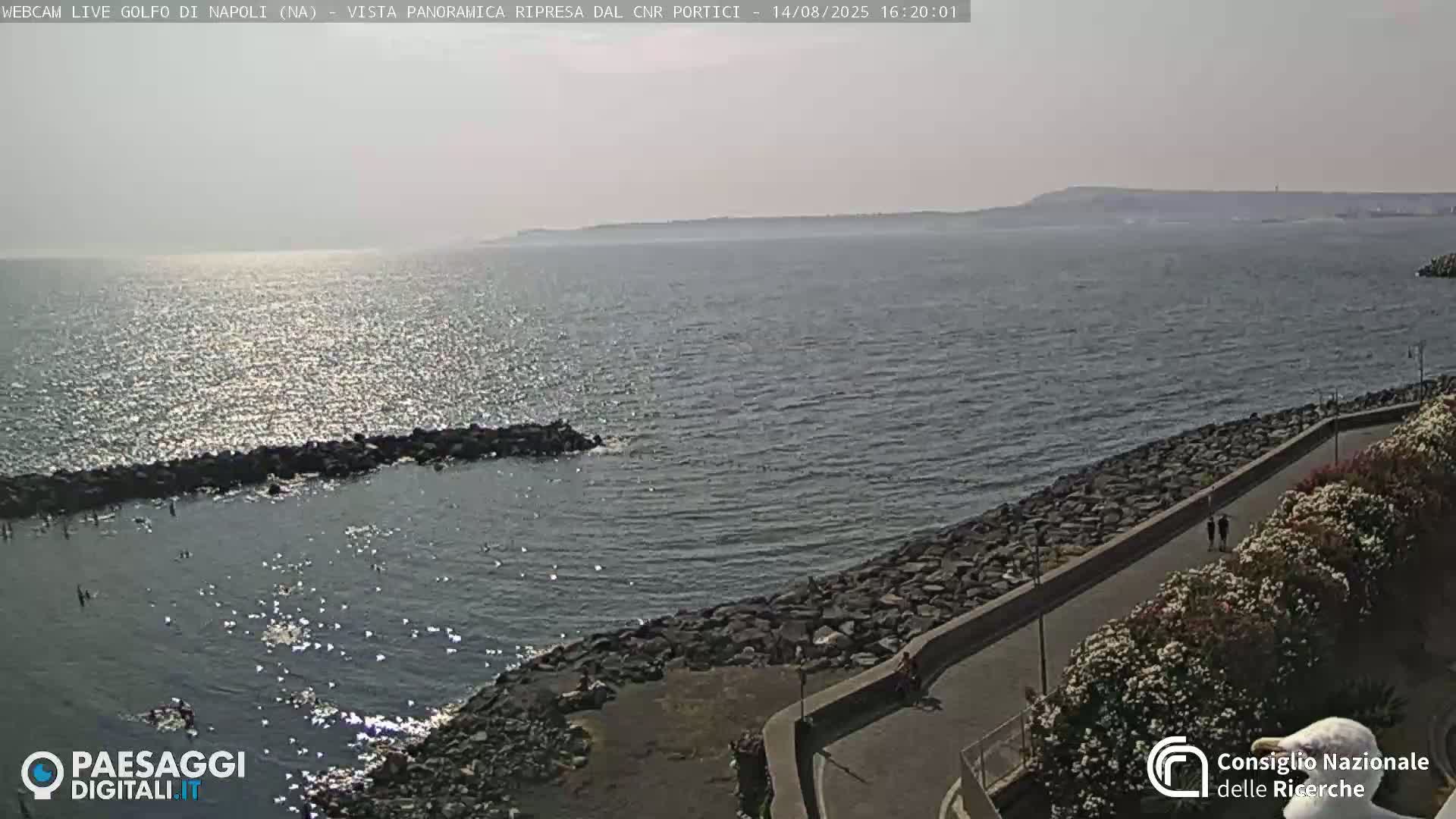 Napoli Gulf Live Cam  - Naples, Campania, Italy