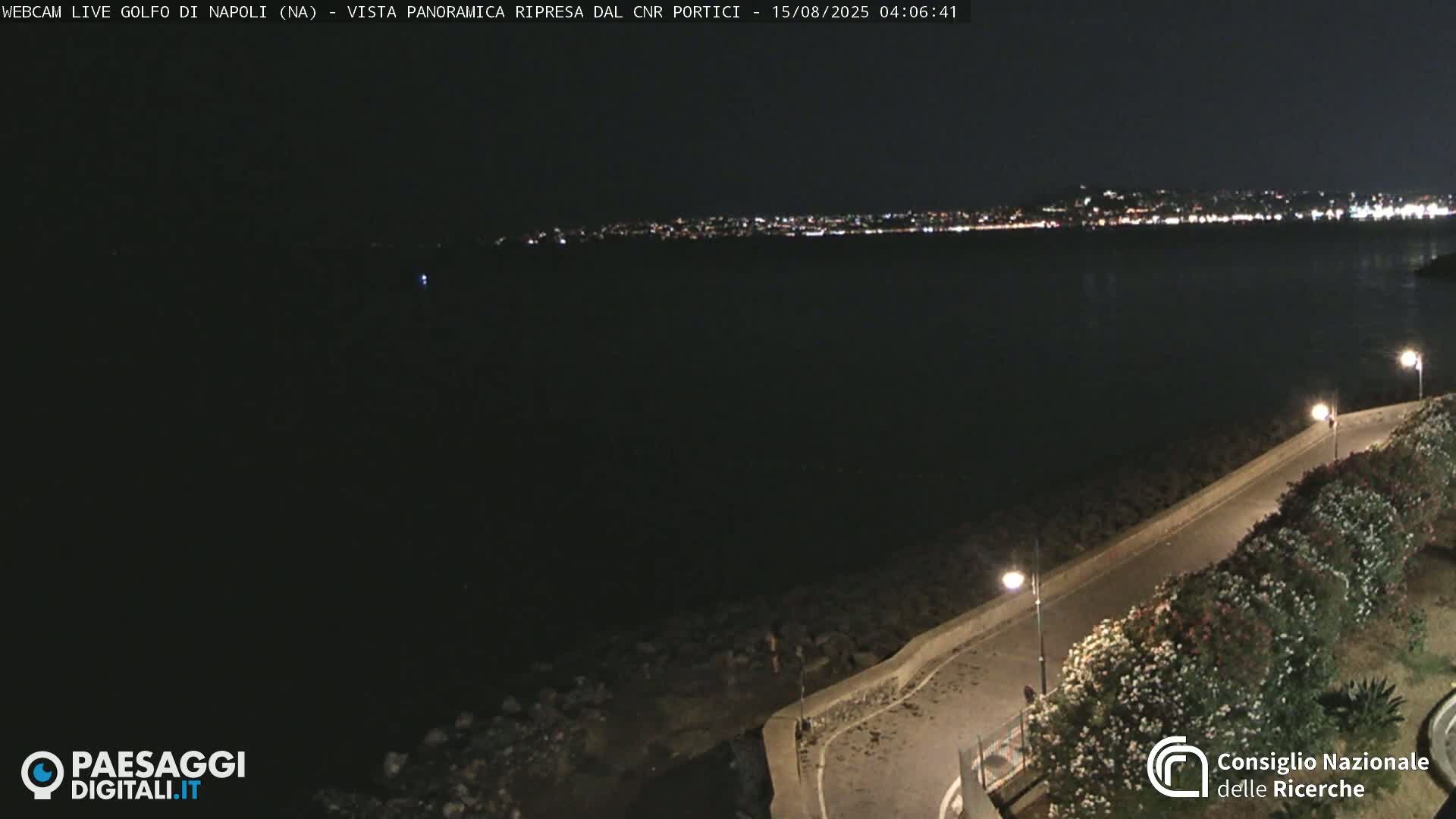 Napoli Gulf Live Cam  - Naples, Campania, Italy