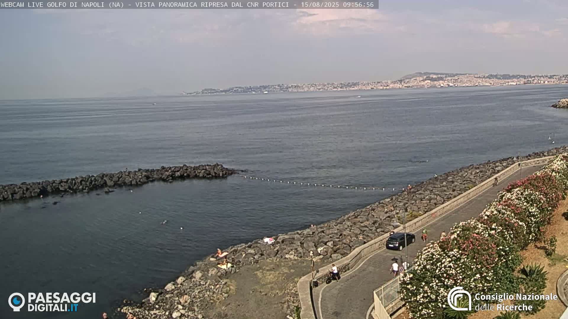 Napoli Gulf Live Cam  - Naples, Campania, Italy