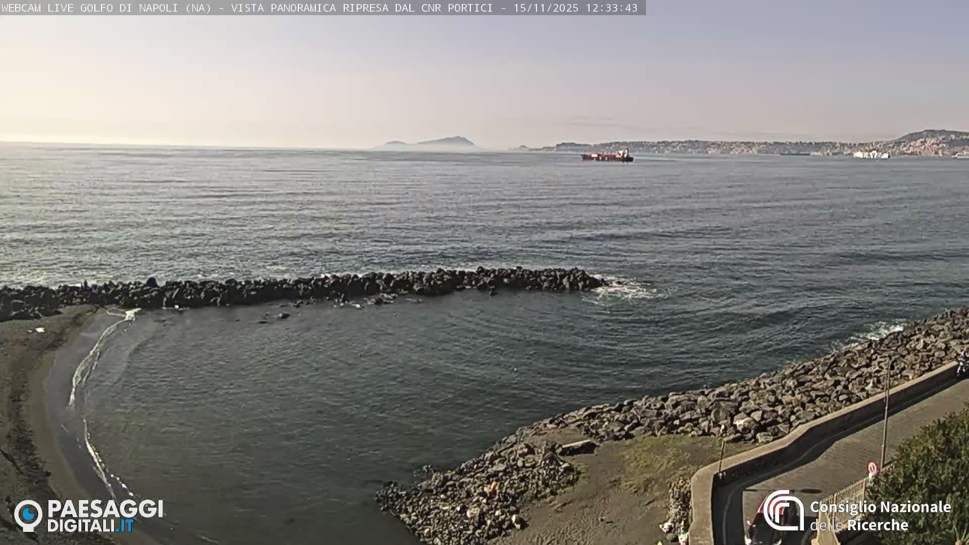 Napoli Gulf Live Cam  - Naples, Campania, Italy