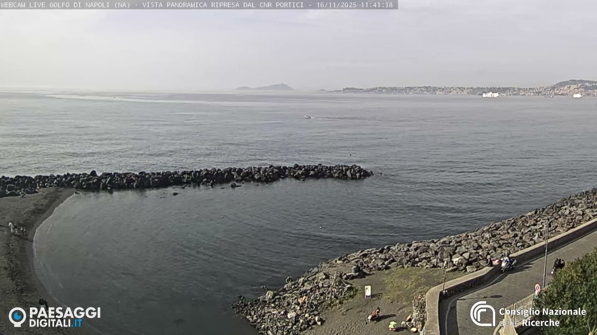 Napoli Gulf Live Cam  - Naples, Campania, Italy