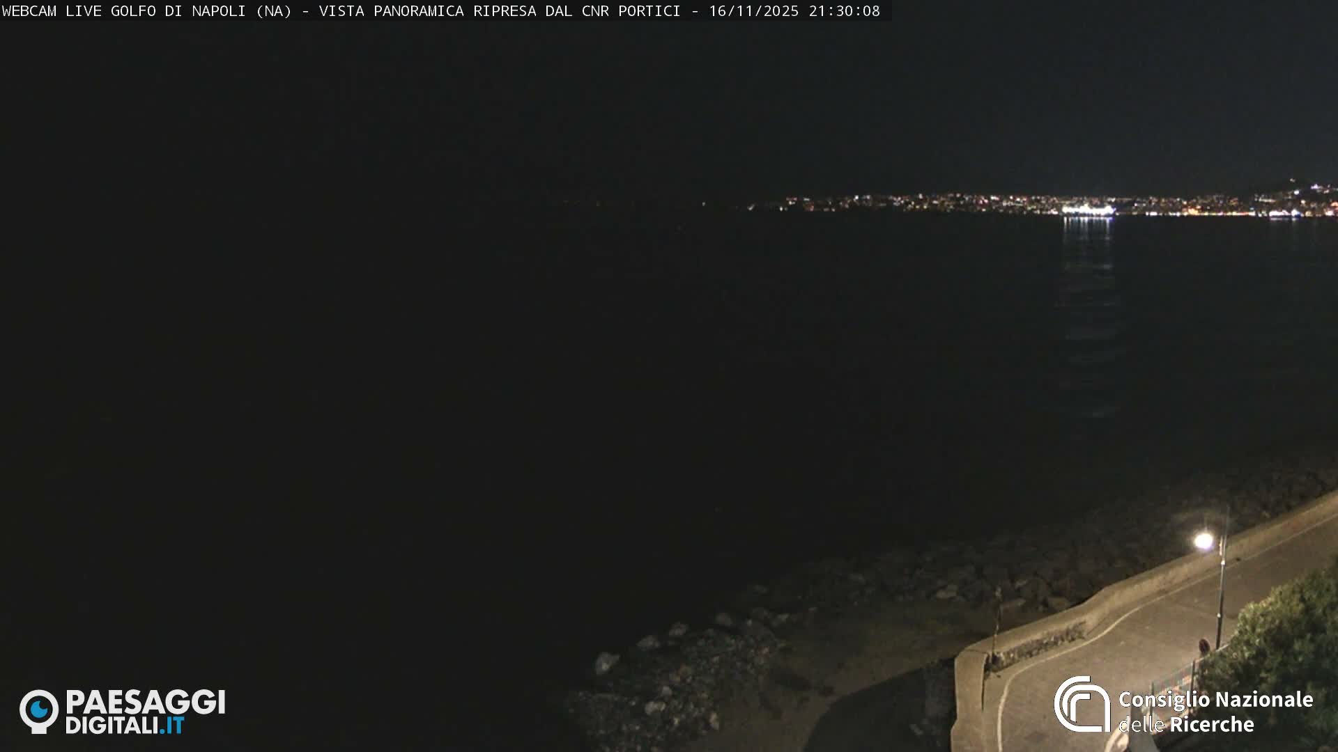 Napoli Gulf Live Cam  - Naples, Campania, Italy