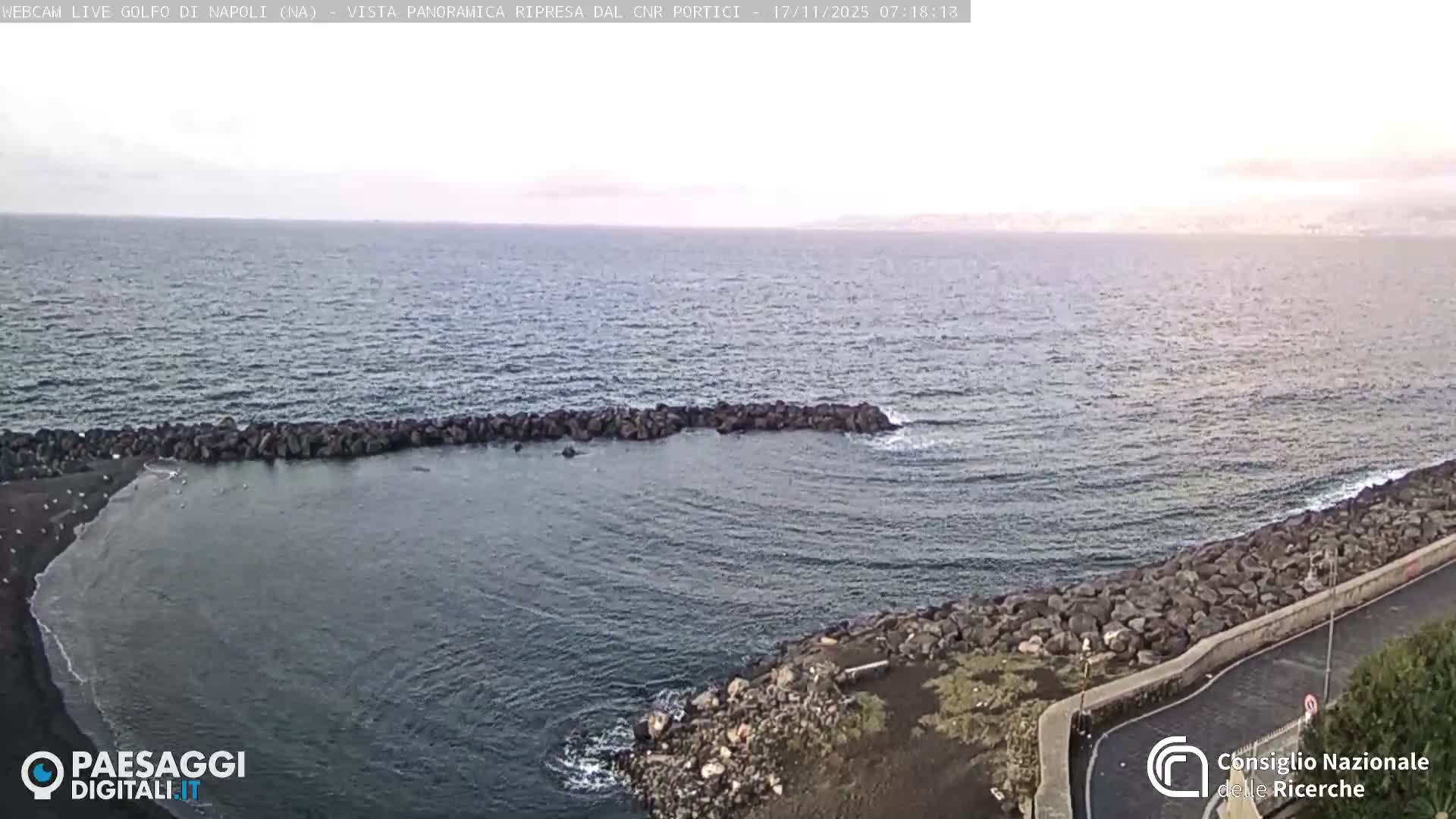 Napoli Gulf Live Cam  - Naples, Campania, Italy