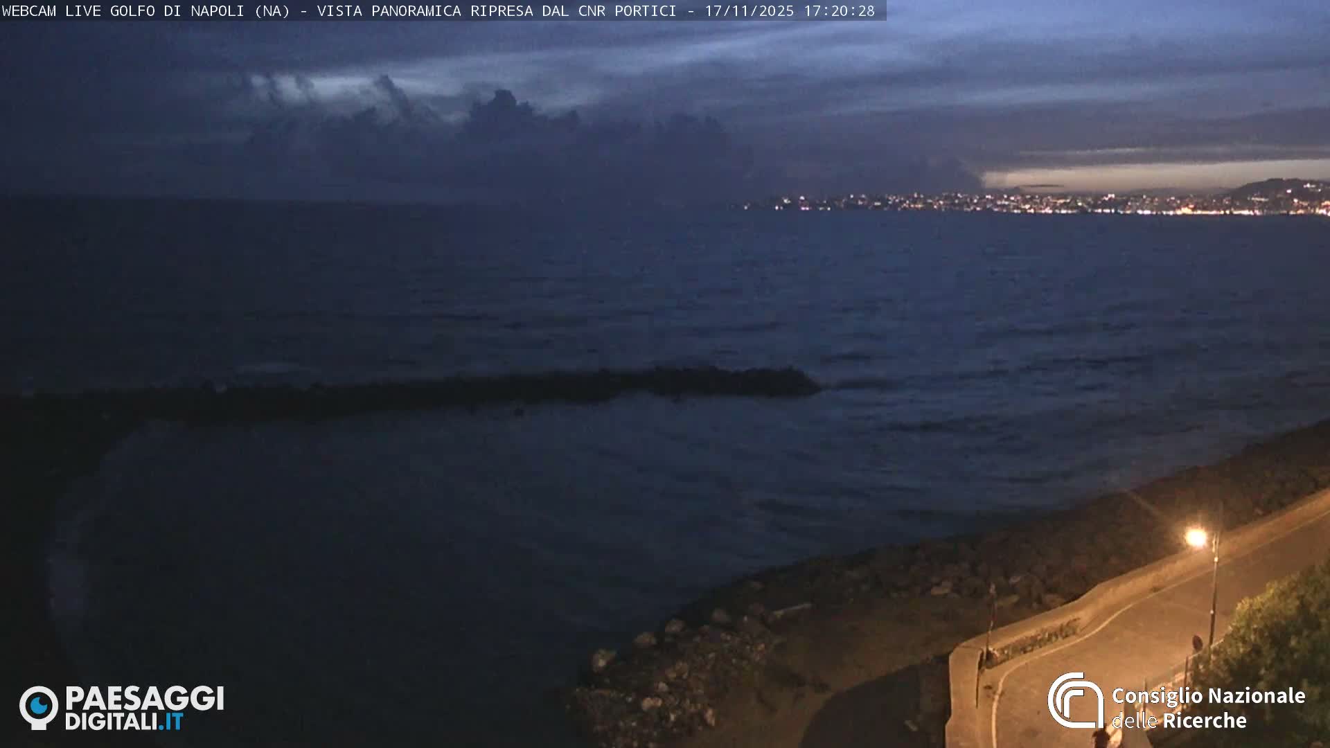 Napoli Gulf Live Cam  - Naples, Campania, Italy