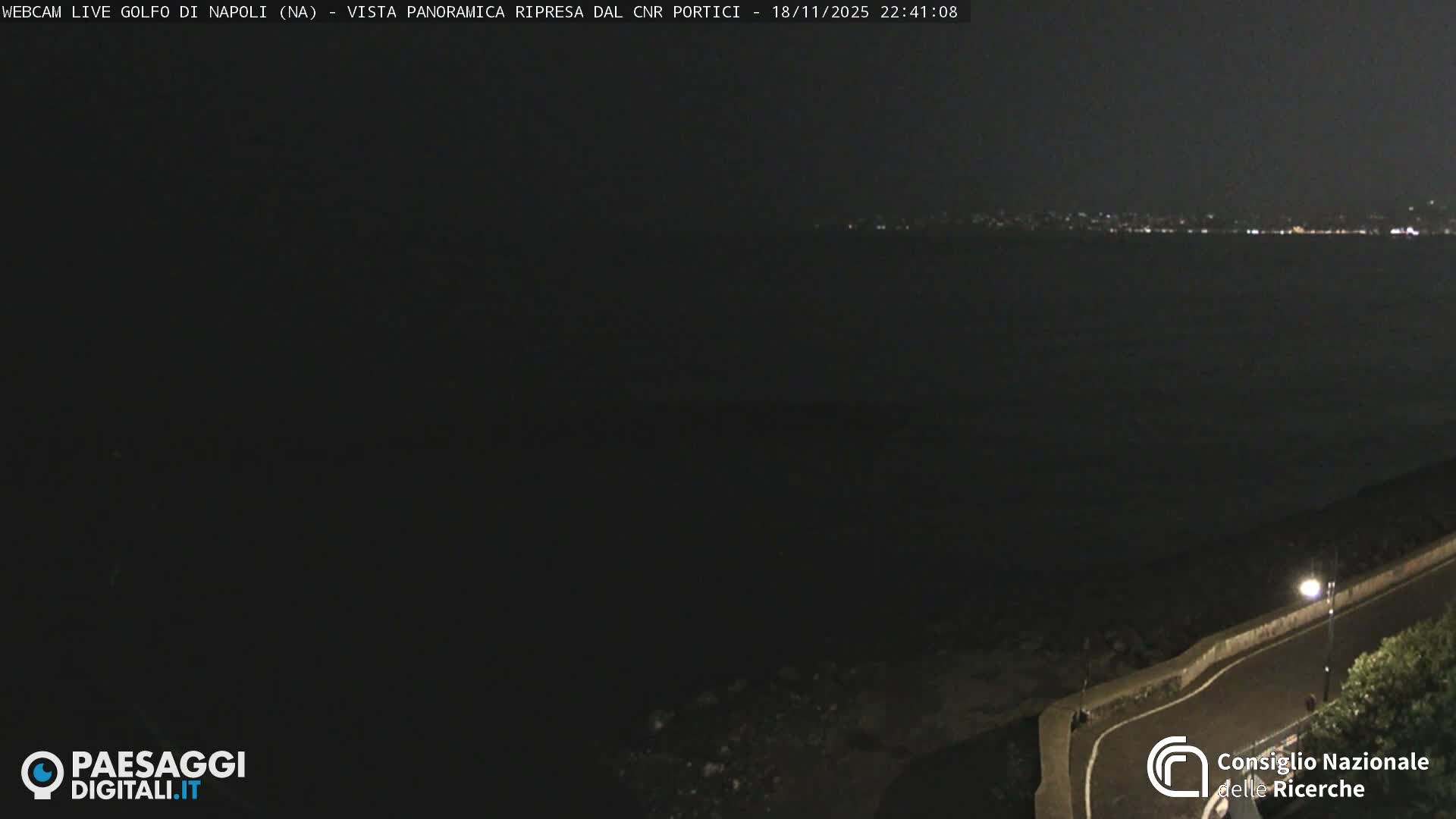 Napoli Gulf Live Cam  - Naples, Campania, Italy