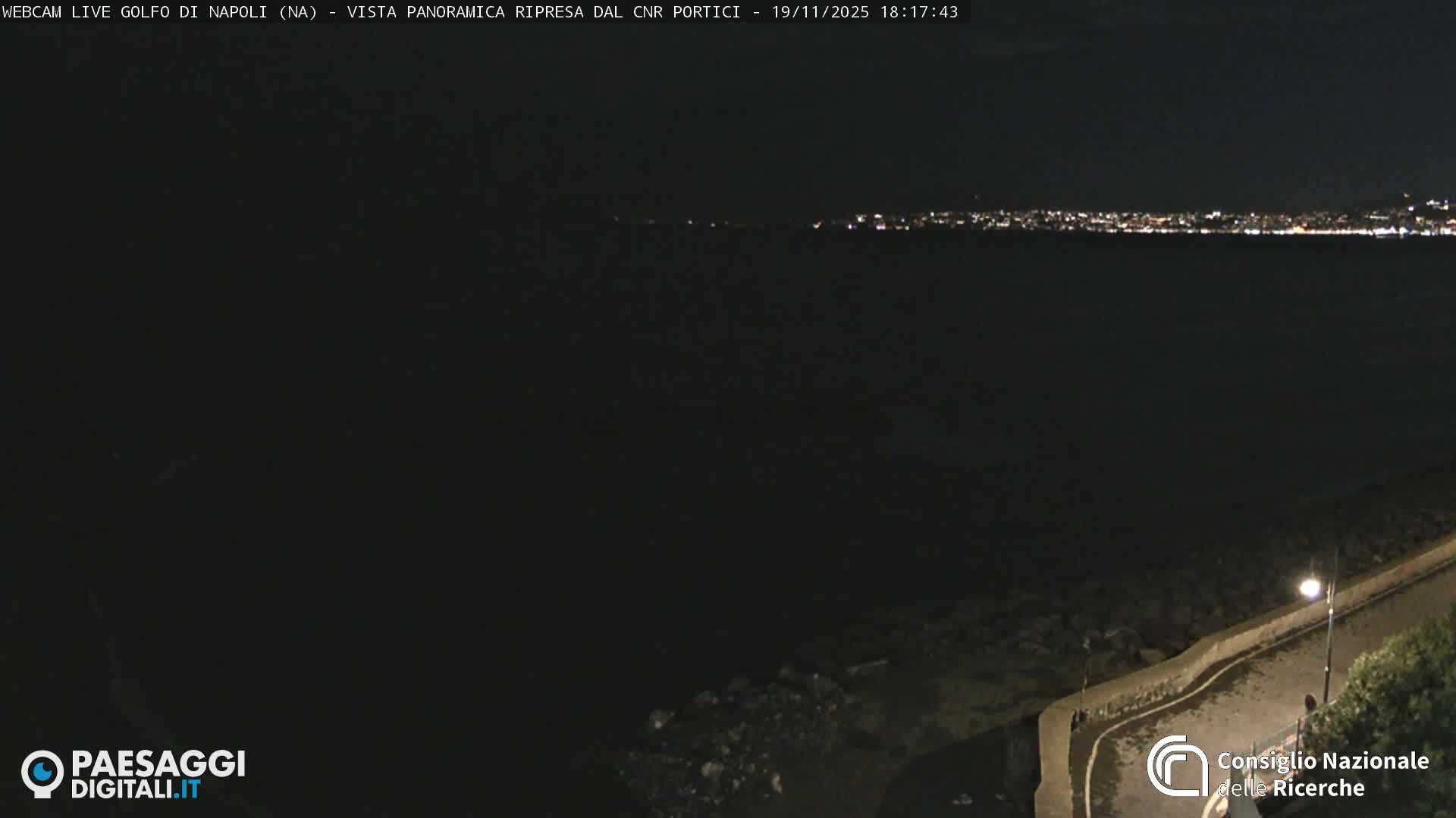 Napoli Gulf Live Cam  - Naples, Campania, Italy