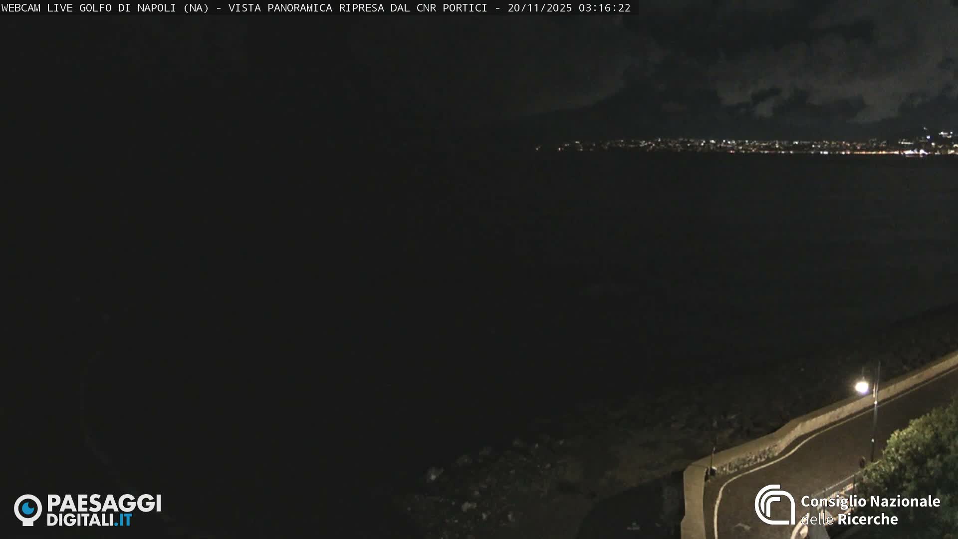 Napoli Gulf Live Cam  - Naples, Campania, Italy