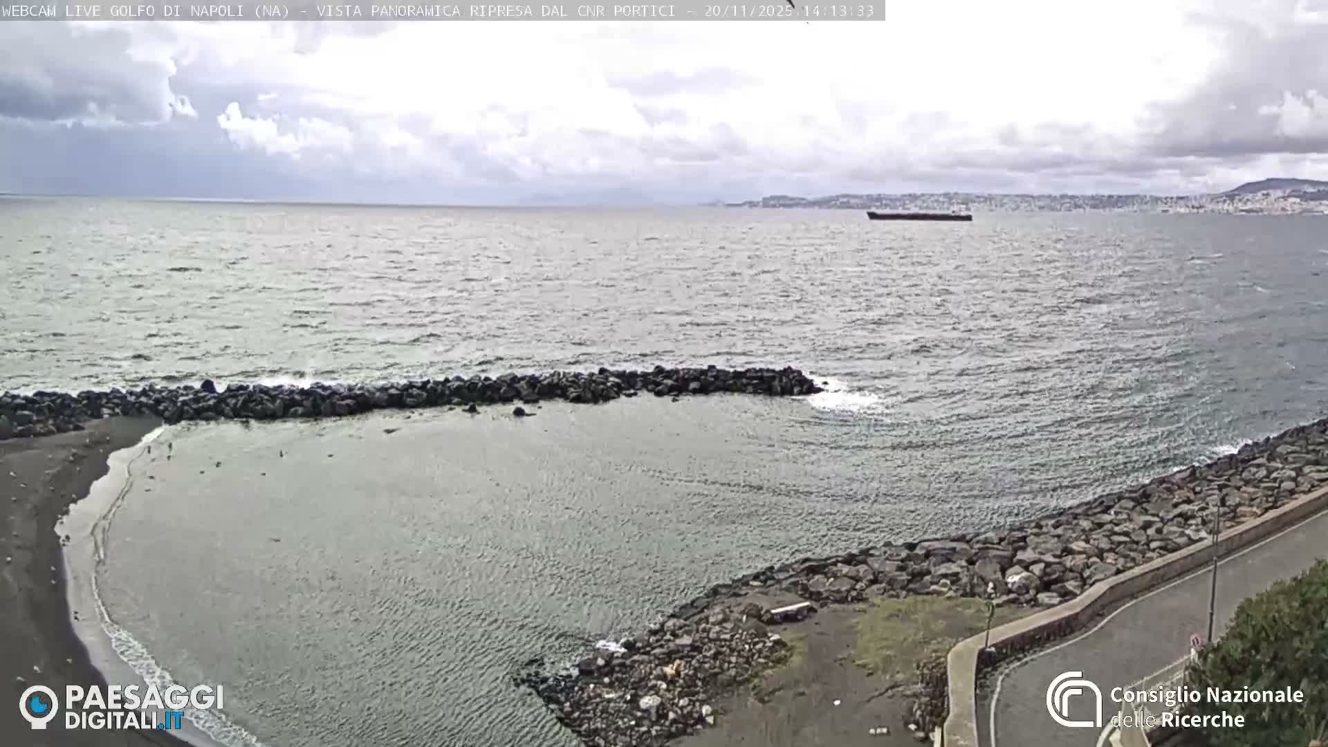 Napoli Gulf Live Cam  - Naples, Campania, Italy