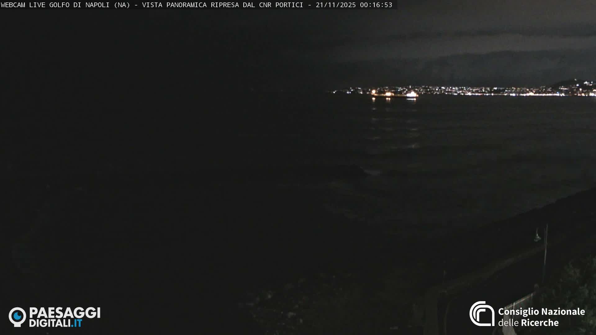 Napoli Gulf Live Cam  - Naples, Campania, Italy