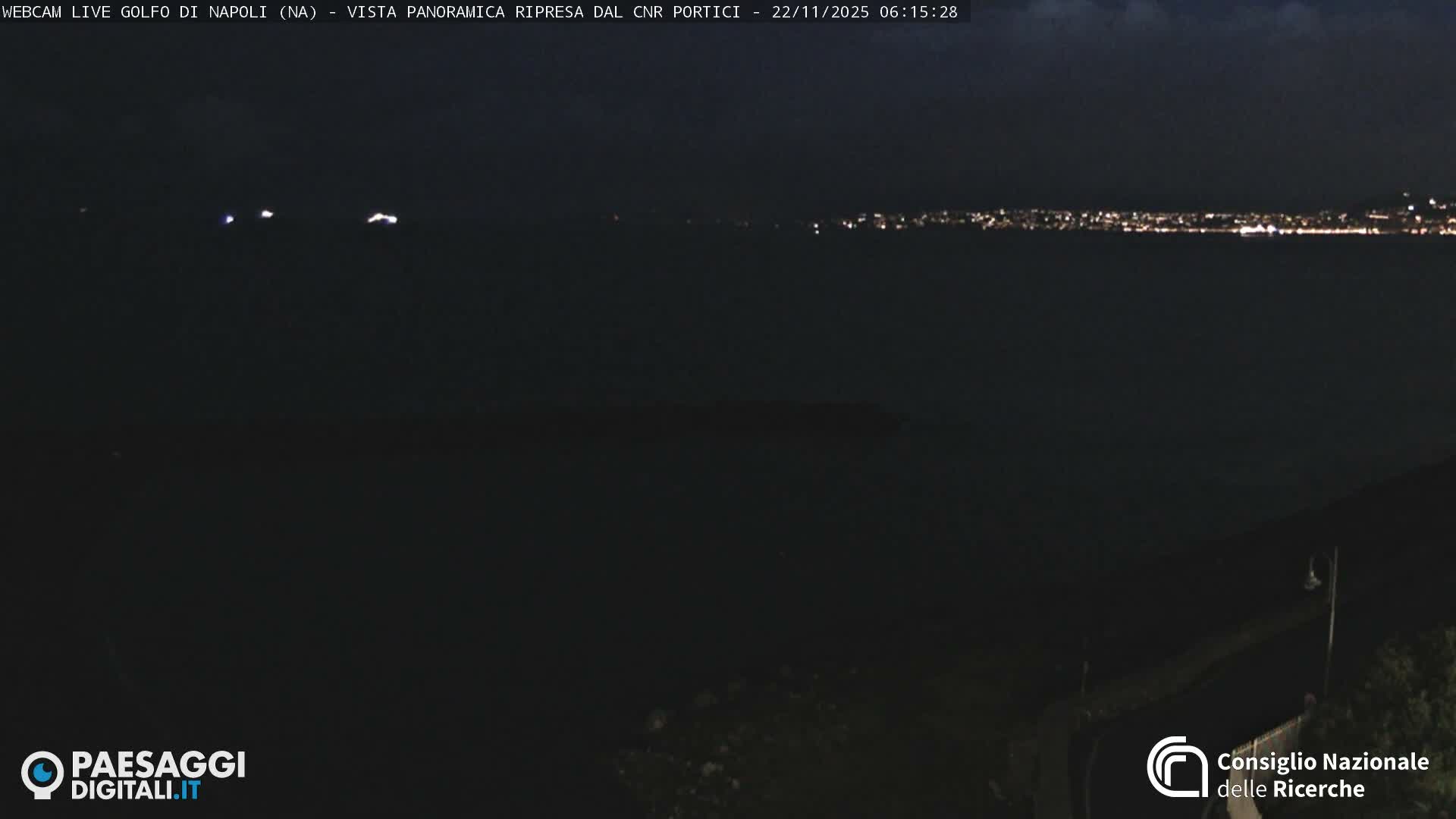 Napoli Gulf Live Cam  - Naples, Campania, Italy