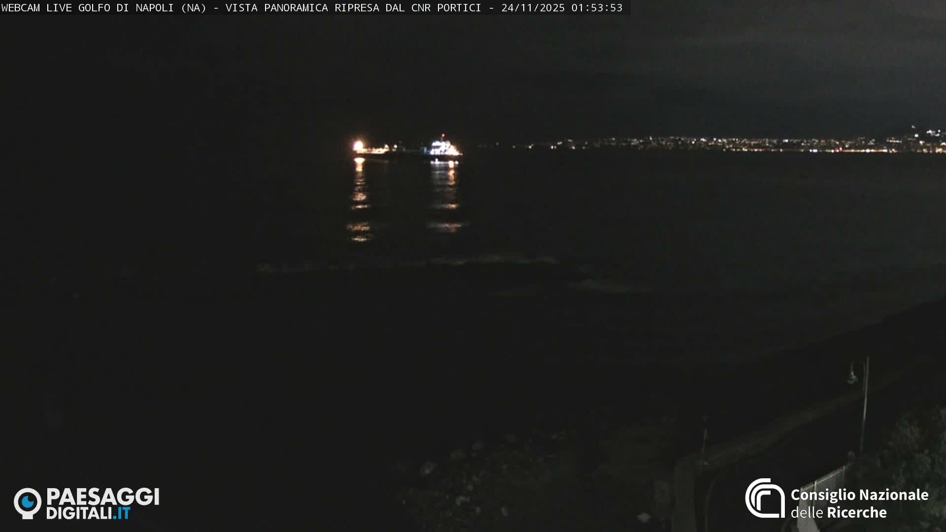 Napoli Gulf Live Cam  - Naples, Campania, Italy