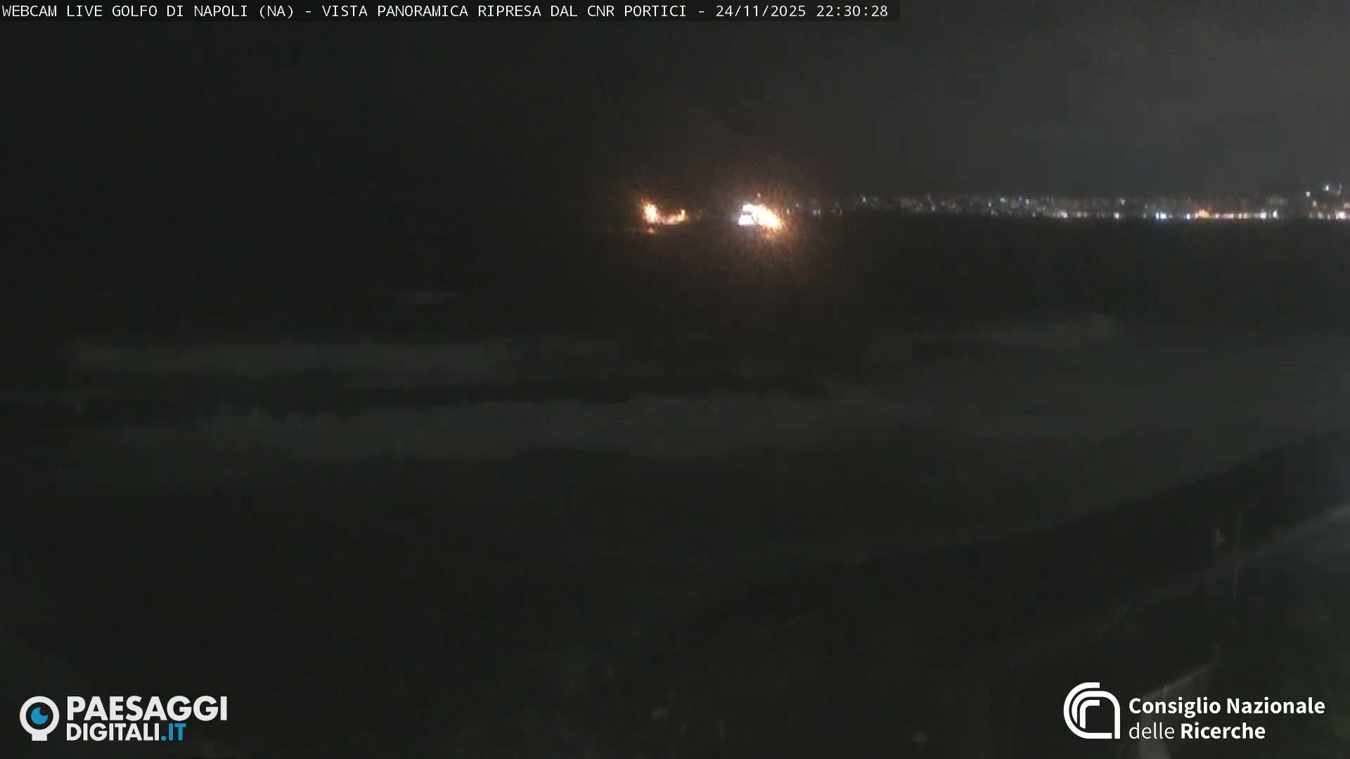 Napoli Gulf Live Cam  - Naples, Campania, Italy