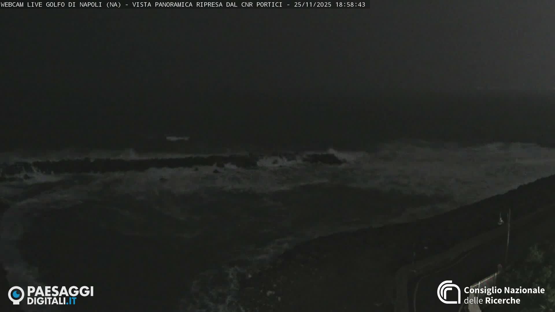 Napoli Gulf Live Cam  - Naples, Campania, Italy