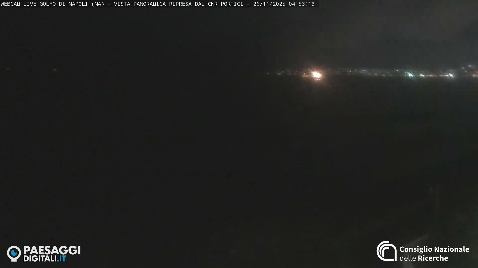 Napoli Gulf Live Cam  - Naples, Campania, Italy