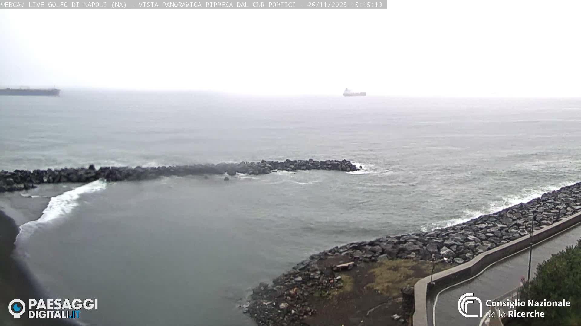 Napoli Gulf Live Cam  - Naples, Campania, Italy