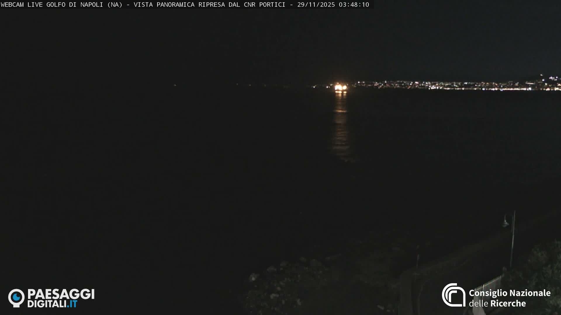 Napoli Gulf Live Cam  - Naples, Campania, Italy