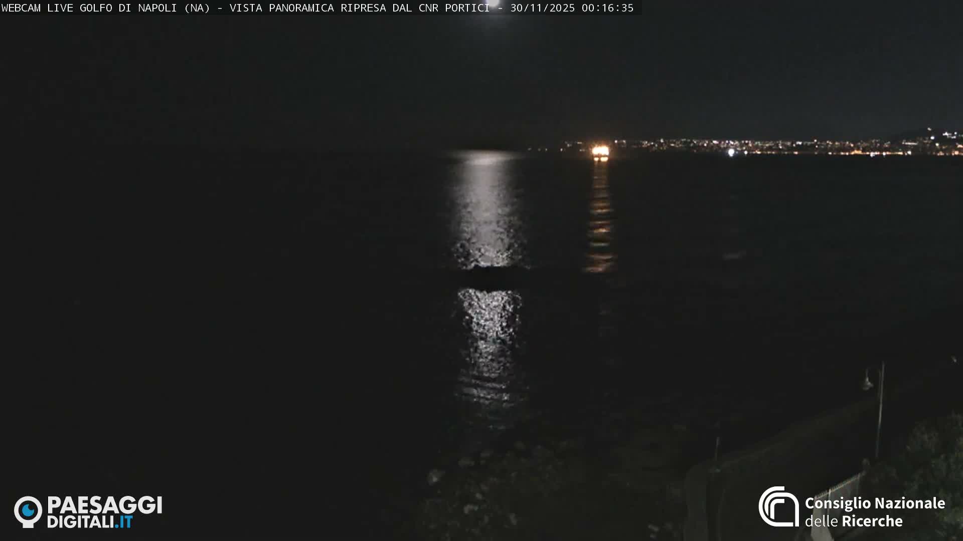 Napoli Gulf Live Cam  - Naples, Campania, Italy