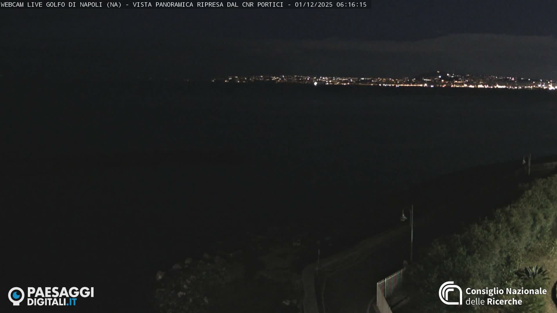 Napoli Gulf Live Cam  - Naples, Campania, Italy