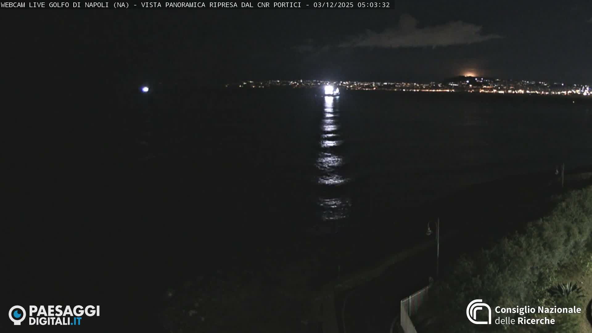 Napoli Gulf Live Cam  - Naples, Campania, Italy