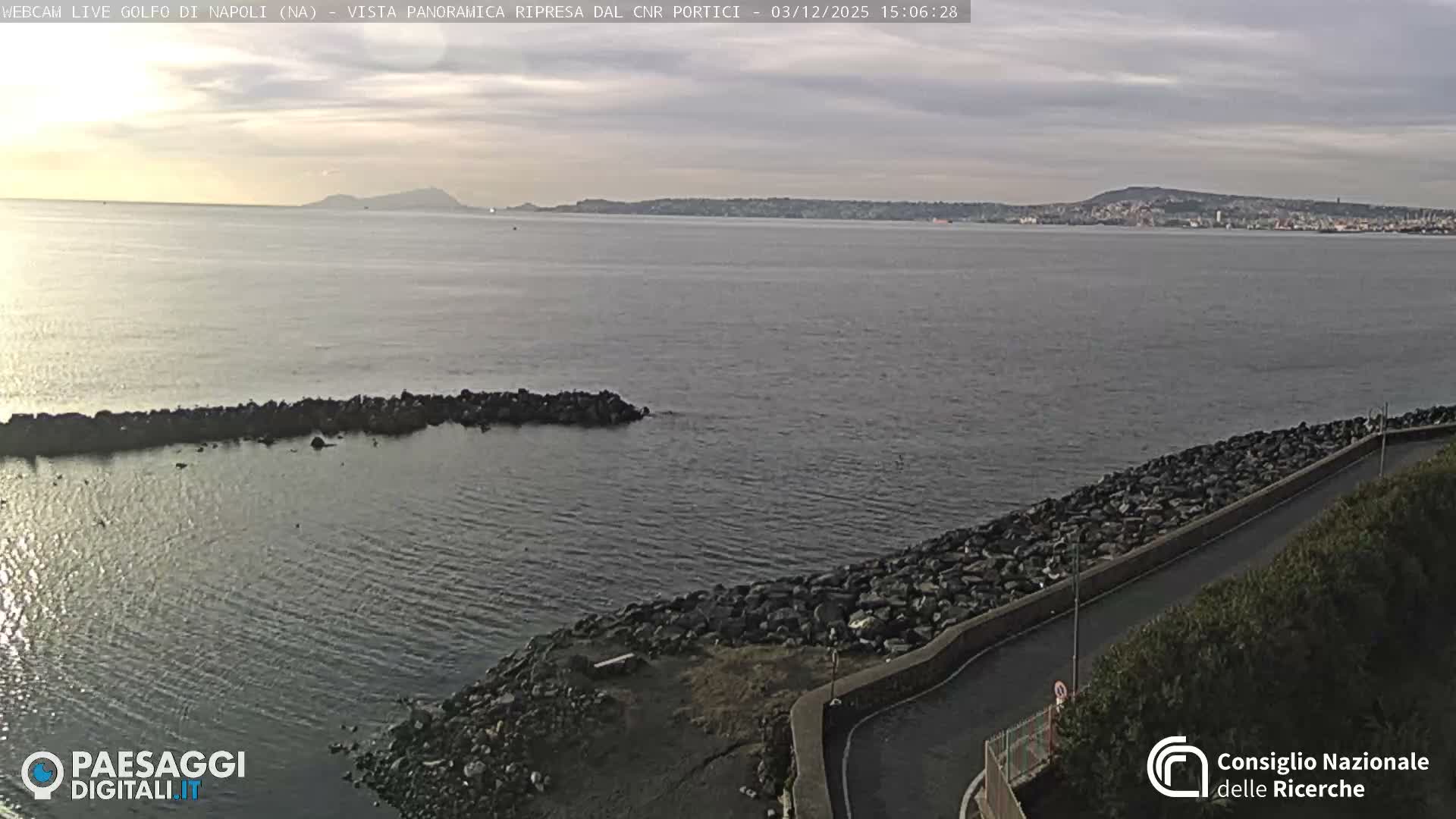 Napoli Gulf Live Cam  - Naples, Campania, Italy