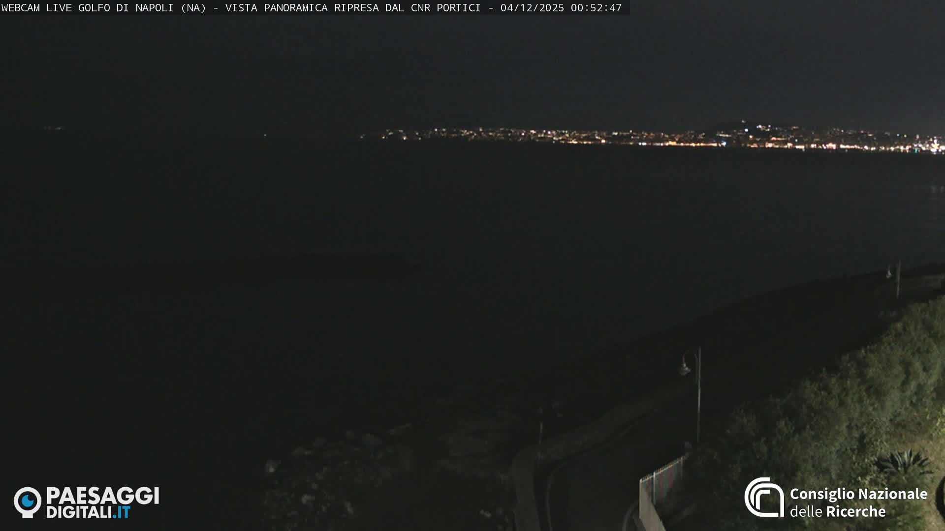 Napoli Gulf Live Cam  - Naples, Campania, Italy