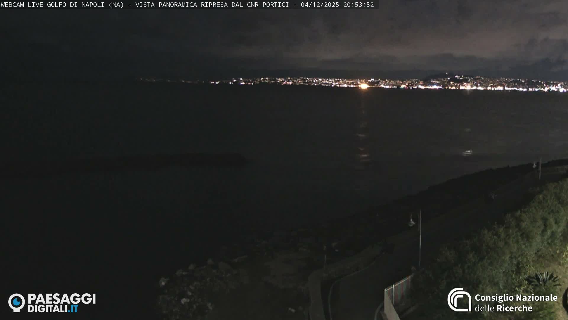 Napoli Gulf Live Cam  - Naples, Campania, Italy