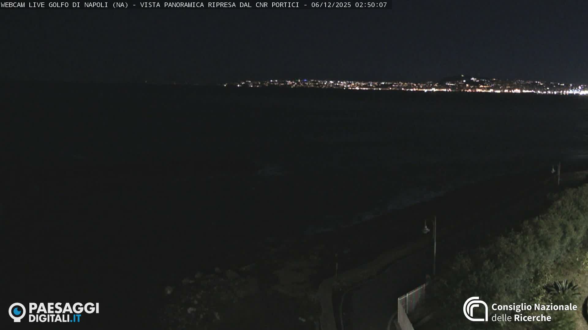 Napoli Gulf Live Cam  - Naples, Campania, Italy