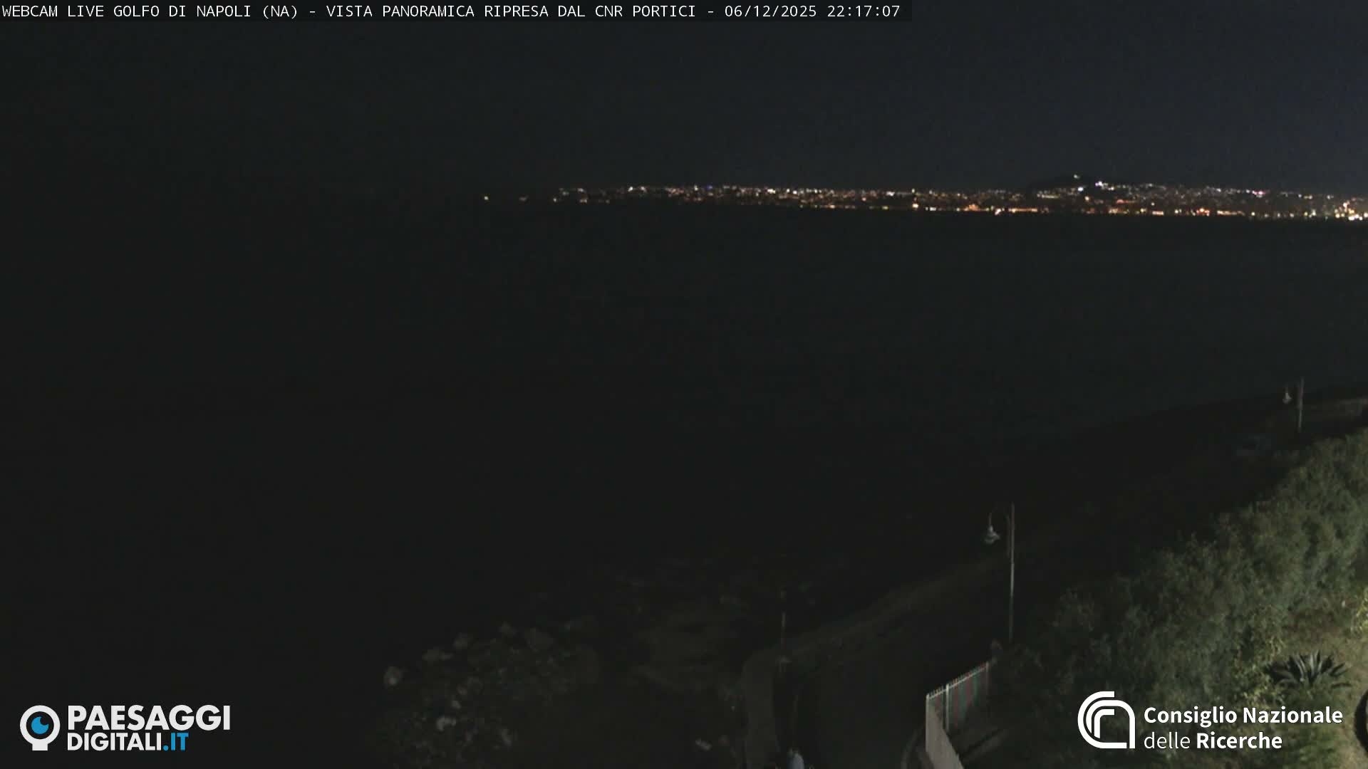 Napoli Gulf Live Cam  - Naples, Campania, Italy