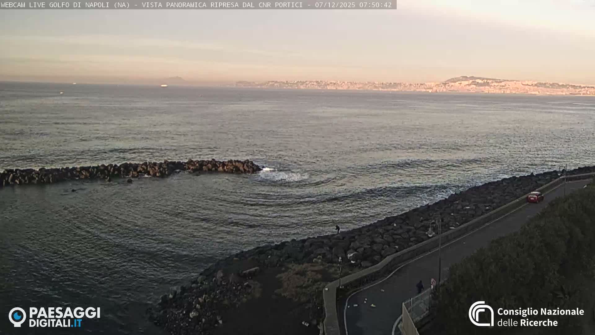 Napoli Gulf Live Cam  - Naples, Campania, Italy